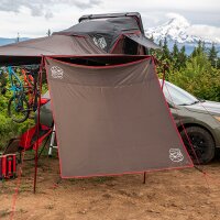 Pare-vent pour auvent - marron